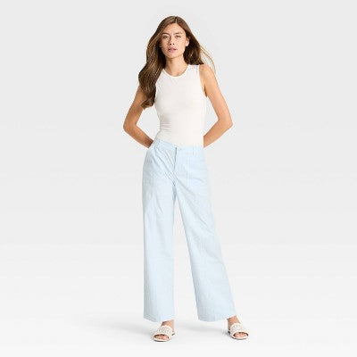  Women's Straight Utility Pants - Wild Fable™