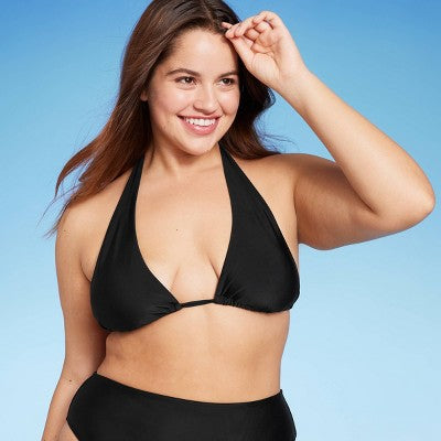  Women's Multiway Tall Triangle Bikini Top - Wild Fable™