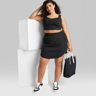  Women's Fleece Mini Skirt - Wild Fable™