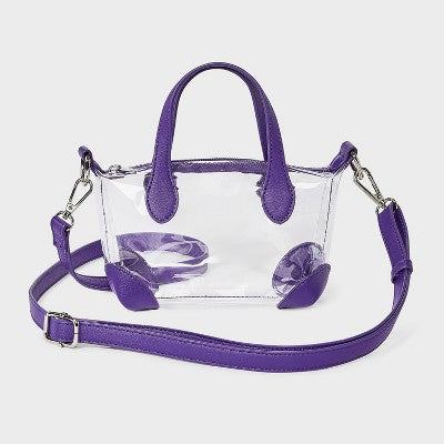  Game Day Clear Pouchette Crossbody Bag - Wild Fable™
