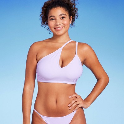  Women's Cut Out One Shoulder Bikini Top - Wild Fable™