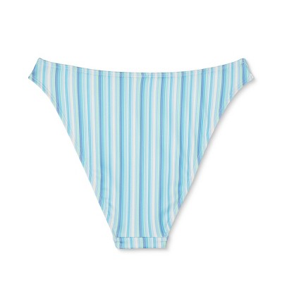  Women's Mid-Waist Extra High Leg Extra Cheeky Bikini Bottom - Wild Fable™