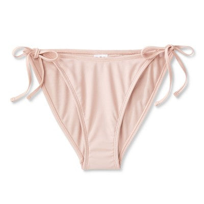  Women's Side-Tie High Leg Cheeky Bikini Bottom - Wild Fable™