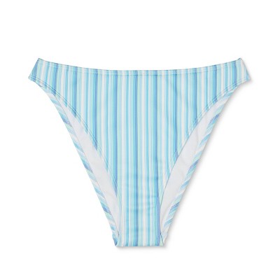 Women's Mid-Waist Extra High Leg Extra Cheeky Bikini Bottom - Wild Fable™