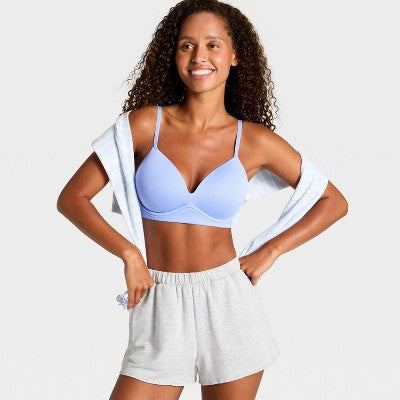  Women's Seamless Wirefree Push Up Bra - Wild Fable™