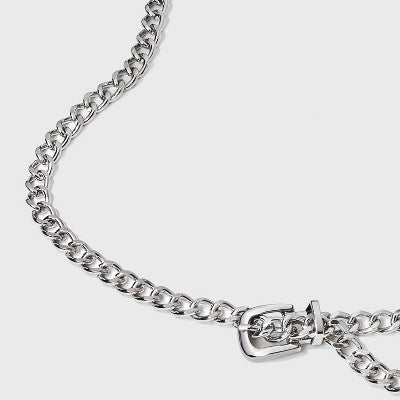  Women's Chain Belt - Wild Fable™ Silver