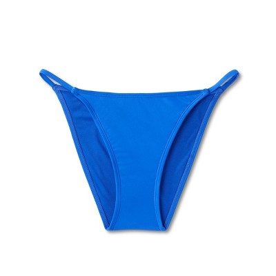  Women's High Leg Low-Rise Cheeky Bikini Bottom - Wild Fable™