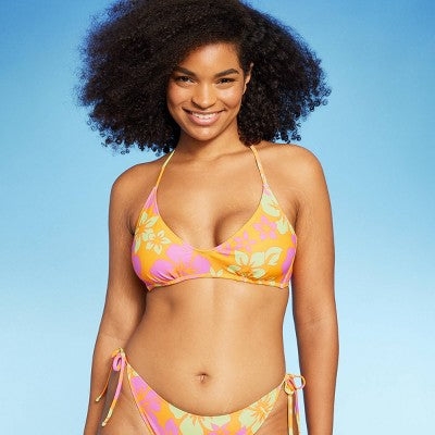  Women's Scoop Front Bralette Bikini Top - Wild Fable™