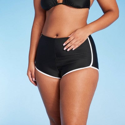  Women's High Waist Cheeky Dolphin Boyshorts - Wild Fable™