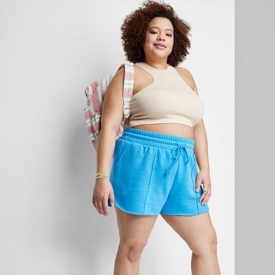  Women's High-Rise Dolphin Shorts - Wild Fable™