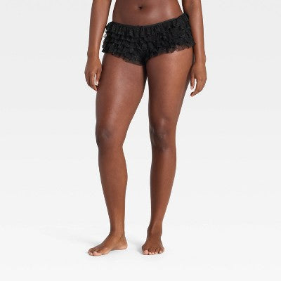  Women's Ruffle Lace Bloomer - Wild Fable™