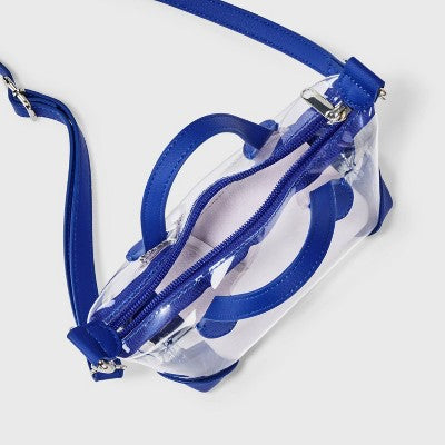  Game Day Clear Pouchette Crossbody Bag - Wild Fable™