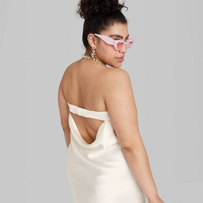  Women's Satin Tube Dress - Wild Fable™ 