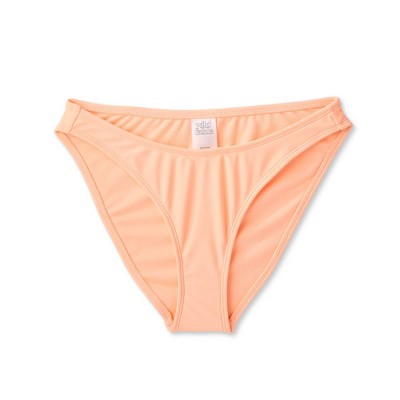  Women's Scoop Front High Leg Cheeky Bikini Bottom - Wild Fable™